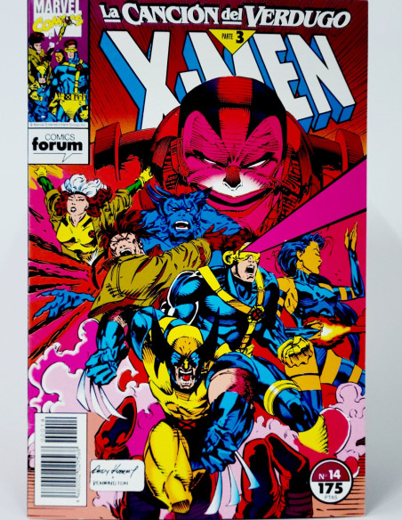 CÓMIC X-MEN 14 LA CANCIÓN DEL VERDUGO FORUM MARVEL GRAPA DE KIOSCO