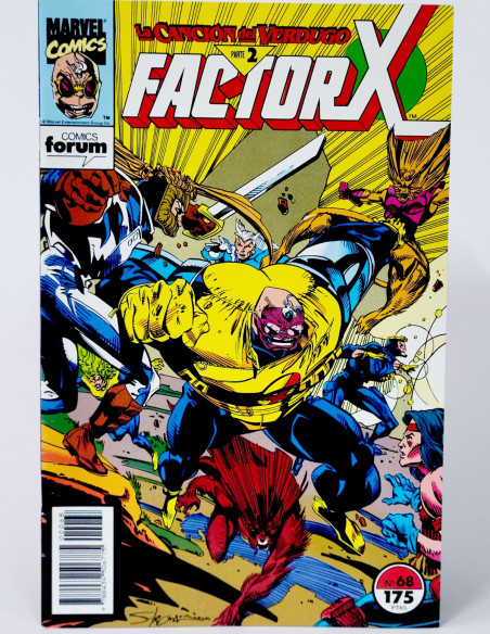 CÓMIC FACTOR -X 68 LA CANCIÓN DEL VERDUGO FORUM MARVEL GRAPA DE KIOSCO