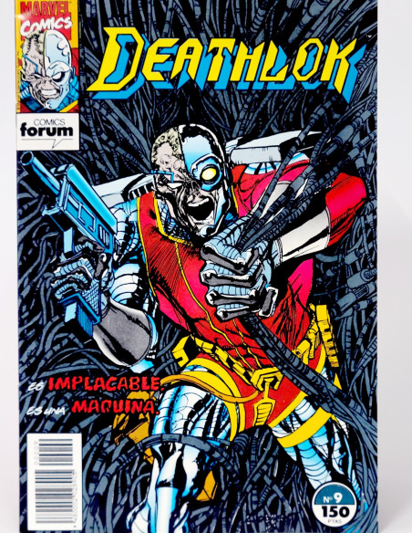 CÓMIC DEATHLOK 9 MITAD HOMBRE MITAD MAQUINA FORUM MARVEL GRAPA DE KIOSCO
