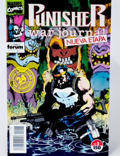 CÓMIC THE PUNISHER WAR JOURNAL 2 NUEVA ETAPA FORUM MARVEL...