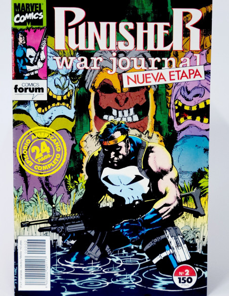 CÓMIC THE PUNISHER WAR JOURNAL 2 NUEVA ETAPA FORUM MARVEL GRAPA EXCELENTE ESTADO