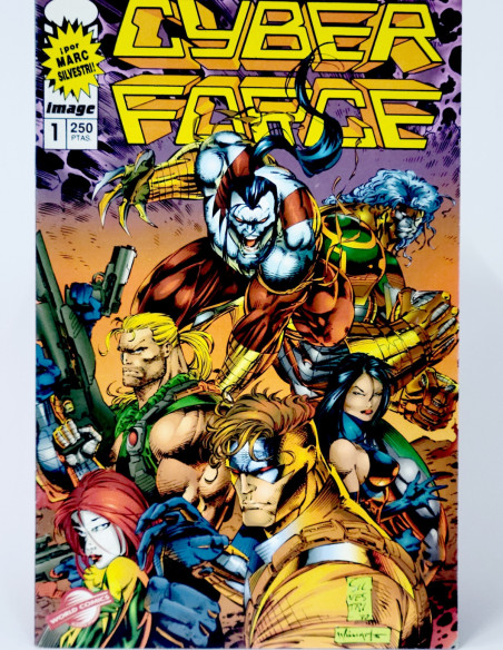 CÓMIC CYBERFORCE 1 VOL.1 IMAGE PLANETA DEAGOSTINI VOLUMEN GRAPA DE KIOSCO