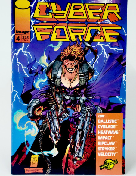 CÓMIC CYBERFORCE 4 VOL.1 IMAGE PLANETA DEAGOSTINI VOLUMEN GRAPA DE KIOSCO