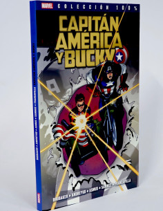 CÓMIC CAPITÁN AMÉRICA Y BUCKY COLECCIÓN 100% MARVEL...