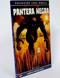 CÓMIC PANTERA NEGRA QUIEN ES COLECCIÓN 100% MARVEL PANINI...