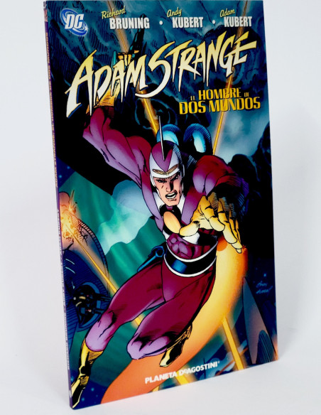 CÓMIC ADAM STRANGE EL HOMBRE DE DOS MUNDOS DC PLANETA DEAGOSTINI TAPA BLANDA DE KIOSCO