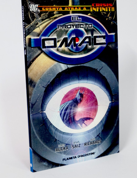 CÓMIC EL PROYECTO OMAC CUENTA ATRÁS CRISIS INFINITA DC PLANETA DEAGOSTINI TAPA BLANDA DE KIOSCO