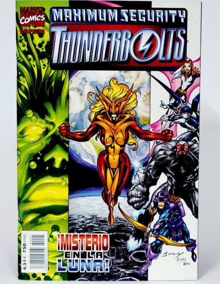 CÓMIC MAXIMUM SECURITY THUNDERBOLTS VOL.1 FORUM MARVEL VOLUMEN GRAPA DE KIOSCO