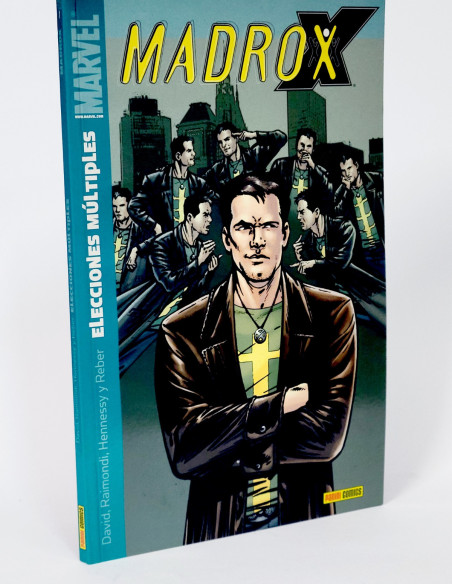 CÓMIC MADROX 1 ELECCIONES MÚLTIPLES MARVEL PANINI TAPA BLANDA DE KIOSCO