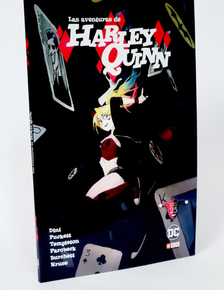 CÓMIC LAS AVENTURAS DE HARLEY QUINN DC ECC TAPA BLANDA DE KIOSCO