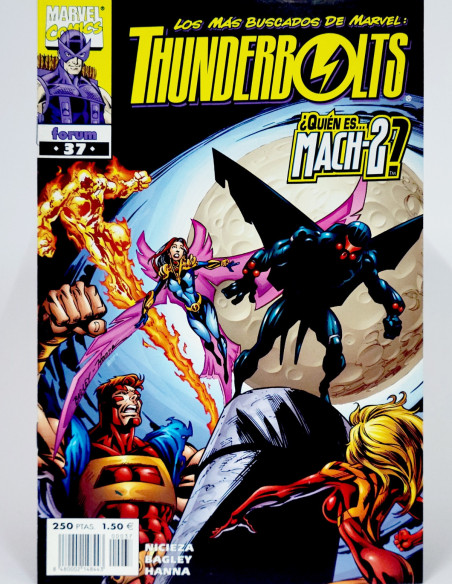 CÓMIC THUNDERBOLTS 37 VOL.1 FORUM MARVEL VOLUMEN GRAPA DE KIOSCO