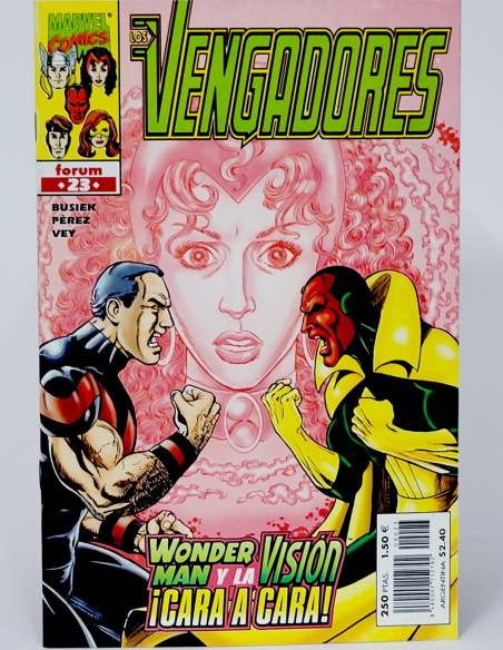 CÓMIC LOS VENGADORES 23 VOL.3 FORUM MARVEL VOLUMEN GRAPA EXCELENTE ESTADO