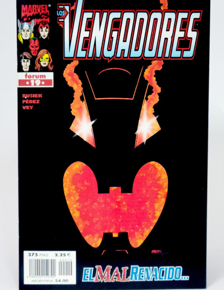 CÓMIC LOS VENGADORES 19 VOL.3 FORUM MARVEL VOLUMEN GRAPA DE KIOSCO
