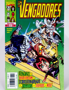 CÓMIC LOS VENGADORES 15 VOL.3 FORUM MARVEL VOLUMEN GRAPA...