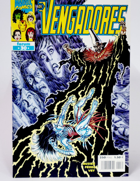 CÓMIC LOS VENGADORES 30 VOL.3 FORUM MARVEL VOLUMEN GRAPA DE KIOSCO