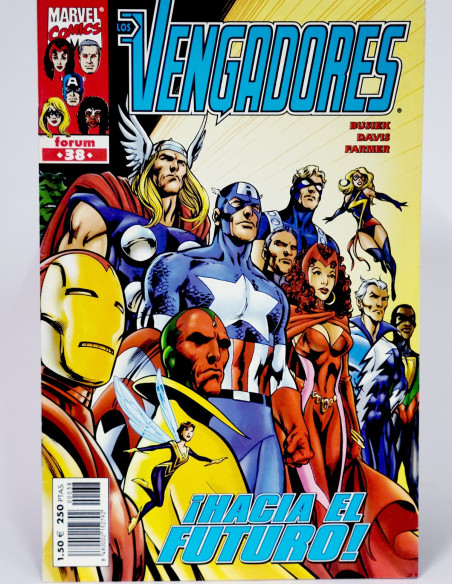 CÓMIC LOS VENGADORES 38 VOL.3 FORUM MARVEL VOLUMEN GRAPA DE KIOSCO