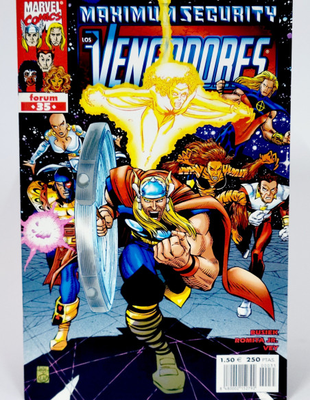 CÓMIC LOS VENGADORES 35 VOL.3 FORUM MARVEL VOLUMEN GRAPA DE KIOSCO