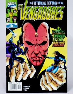CÓMIC LOS VENGADORES 31 VOL.3 FORUM MARVEL VOLUMEN GRAPA...