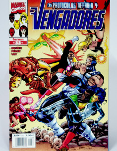 CÓMIC LOS VENGADORES 33 VOL.3 FORUM MARVEL VOLUMEN GRAPA...