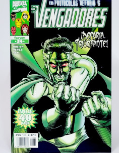 CÓMIC LOS VENGADORES 34 VOL.3 FORUM MARVEL VOLUMEN GRAPA...