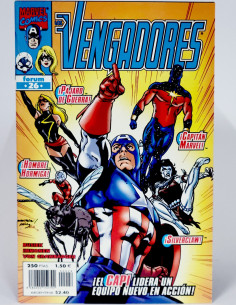 CÓMIC LOS VENGADORES 26 VOL.3 FORUM MARVEL VOLUMEN GRAPA...