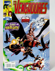 CÓMIC LOS VENGADORES 28 VOL.3 FORUM MARVEL VOLUMEN GRAPA...