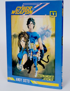CÓMIC CYBER WEAPON Z 1 ANDY SETO MANGA DE KIOSCO
