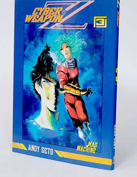 CÓMIC CYBER WEAPON Z 3 ANDY SETO MAD MACHINE MANGA DE KIOSCO