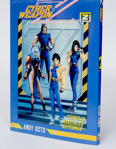 CÓMIC CYBER WEAPON Z 2 ANDY SETO TECNICAS MARCIALES SUPREMAS MANGA DE KIOSCO