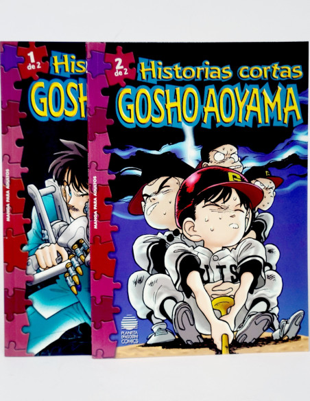 CÓMIC HISTORIAS CORTAS GOSHO AOYAMA PLANETA DEAGOSTINI MANGA DE KIOSCO