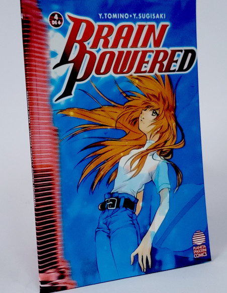 CÓMIC BRAIN POWERED 4 YOSHIYUKI TOMINO YUKIRU SUGISAKI PLANETA DEAGOSTINI MANGA DE KIOSCO