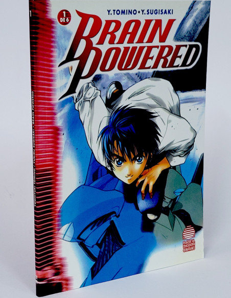 CÓMIC BRAIN POWERED 1 YOSHIYUKI TOMINO YUKIRU SUGISAKI PLANETA DEAGOSTINI MANGA DE KIOSCO