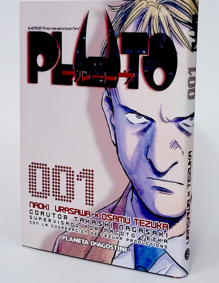 CÓMIC PLUTO 1 NAOKI URASAWA OSAMU TEZUKA PLANETA DEAGOSTINI MANGA DE KIOSCO