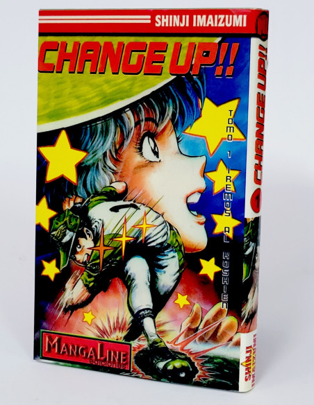 CÓMIC CHANGE UP 1 SHINJI IMAIZUMI IREMOS AL KOSHIEN MANGALINE MANGA DE KIOSCO
