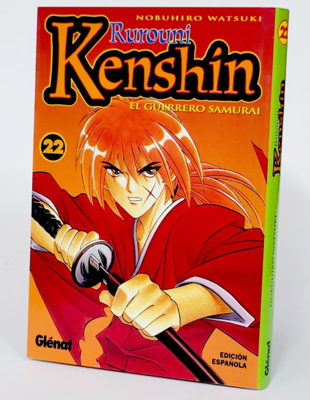 CÓMIC RUROUNI KENSHIN EL GUERRERO SAMURAI 22 NOBUHIRO WATSUKI GENAT MANGA DE KIOSCO