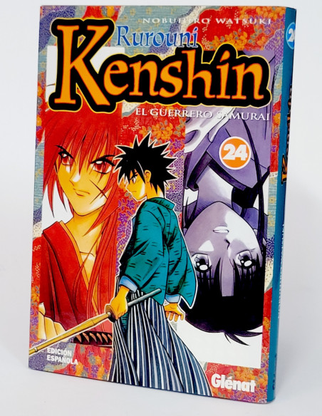 CÓMIC RUROUNI KENSHIN EL GUERRERO SAMURAI 24 NOBUHIRO WATSUKI GENAT MANGA DE KIOSCO
