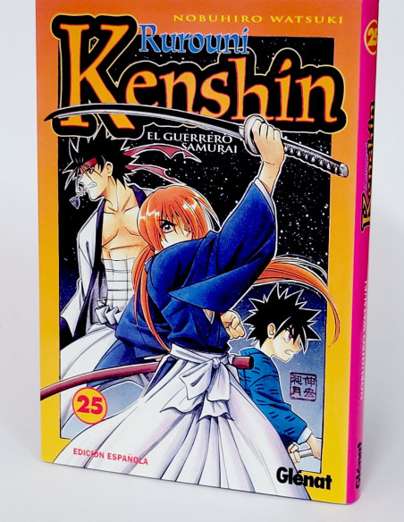 CÓMIC RUROUNI KENSHIN EL GUERRERO SAMURAI 25 NOBUHIRO WATSUKI GENAT MANGA DE KIOSCO