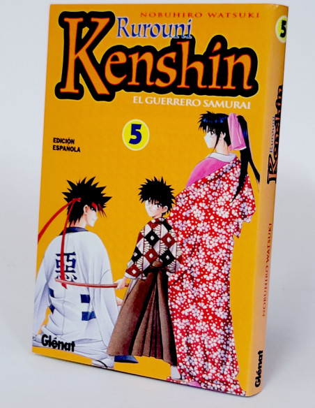 CÓMIC RUROUNI KENSHIN EL GUERRERO SAMURAI 5 NOBUHIRO WATSUKI GENAT MANGA EXCELENTE ESTADO
