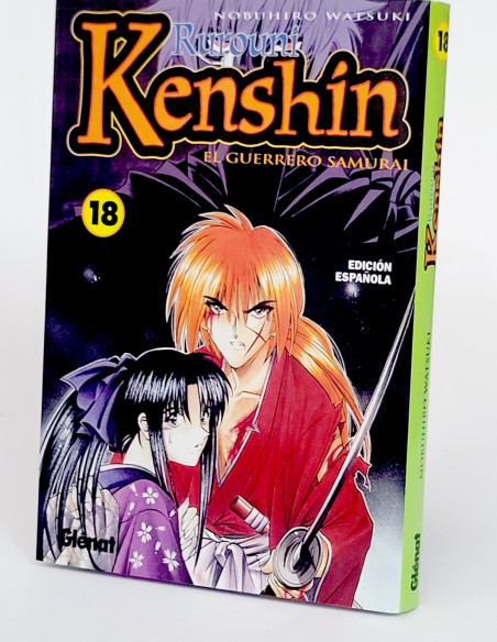 CÓMIC RUROUNI KENSHIN EL GUERRERO SAMURAI 18 NOBUHIRO WATSUKI GENAT MANGA DE KIOSCO