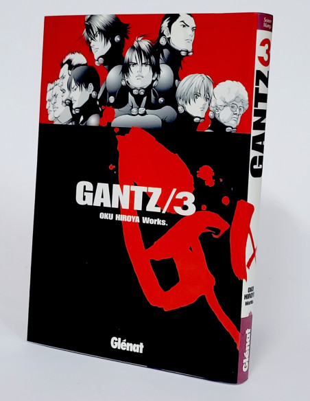 CÓMIC GANTZ 3 OKU HIROYA WORKS GLENAT MANGA DE KIOSCO