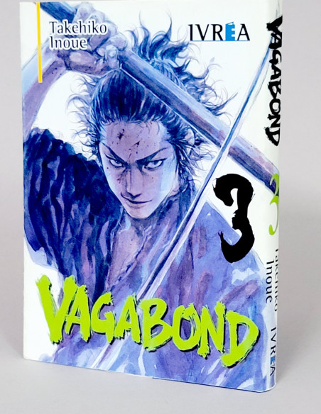 CÓMIC VAGABOND 3 TAKEHIKO INOUE IVREA MANGA DE KIOSCO