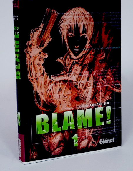 CÓMIC BLAME 1 TSUTOMU NIHEI MISION CYBER LABERINTO GLENAT MANGA DE KIOSCO