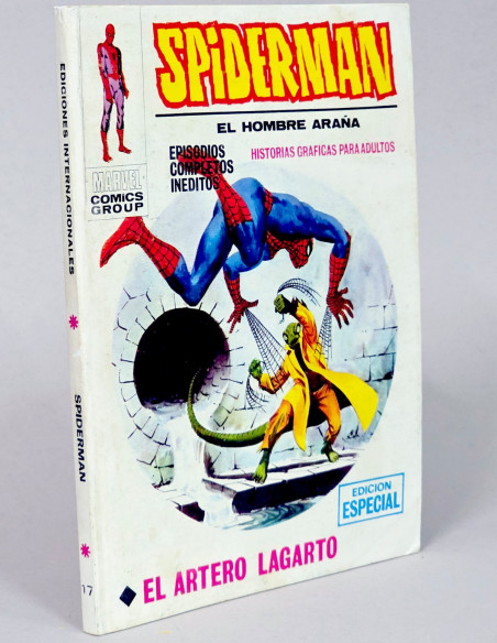 CÓMIC SPIDERMAN 17 EL ARTERO LAGARTO VOL.1 (SPIDER-MAN) VERTICE MARVEL PRIMERA VOLUMEN EXCELENTE