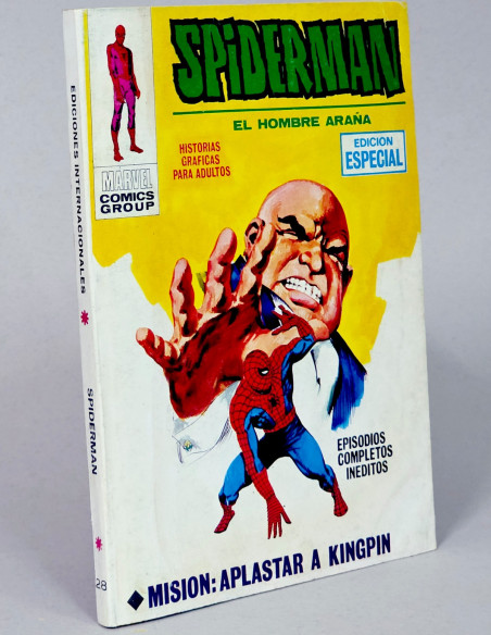 CÓMIC SPIDERMAN 28 MISIÓN APLASTAR A KINGPIN VOL.1 (SPIDER-MAN) VERTICE MARVEL VOLUMEN EXCELENTE