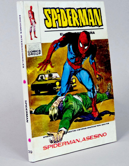 CÓMIC SPIDERMAN 39 ASESINO VOL.1 (SPIDER-MAN) VERTICE MARVEL VOLUMEN CASI EXCELENTE ESTADO