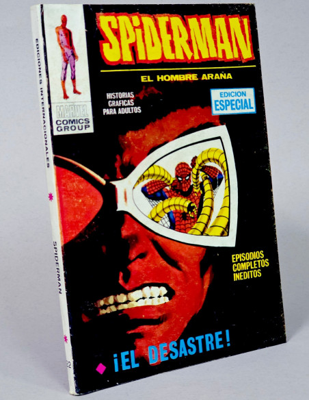 CÓMIC SPIDERMAN 2 EL DESASTRE VOL.1 (SPIDER-MAN) VERTICE MARVEL VOLUMEN PRIMERA CASI EXCELENTE