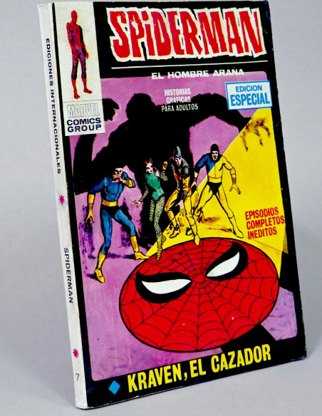 CÓMIC SPIDERMAN 7 KRAVEN CAZADOR VOL.1 (SPIDER-MAN) VERTICE MARVEL VOLUMEN PRIMERA MUY BUEN ESTADO