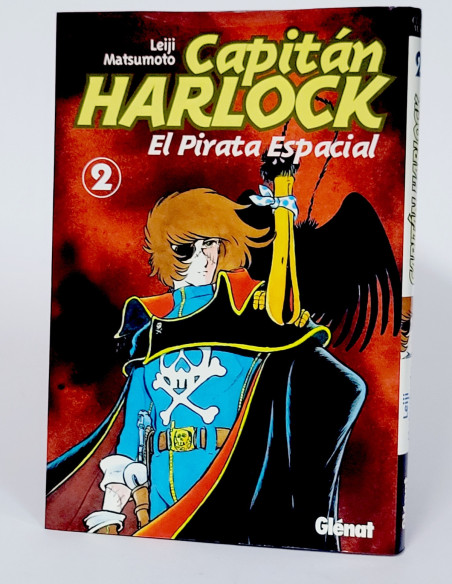 CÓMIC CAPITAN HARLOCK 4 EL PIRATA ESPACIAL LEIJI MATSUMOTO GLENAT MANGA CASI EXCELENTE
