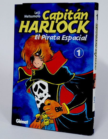 CÓMIC CAPITA0N HARLOCK 1 EL PIRATA ESPACIAL LEIJI MATSUMOTO GLENAT MANGA EXCELENTE ESTADO