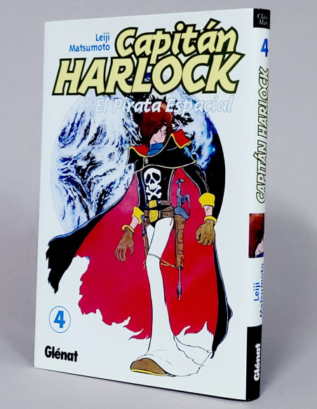 CÓMIC CAPITAN HARLOCK 4 EL PIRATA ESPACIAL LEIJI MATSUMOTO GLENAT MANGA DE KIOSCO